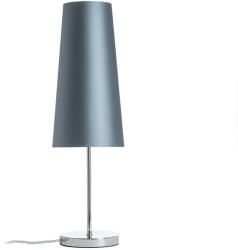 Rendl light studio R14053 NYC/CONNY asztali lámpa, dekoratív Monaco petróleumkék/ezüst PVC/króm (R14053)