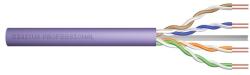 ASSMANN DK-1614-VH-D-5 Cat. 6 U/UTP 250MHz Dca LSZH 500m dob lila dupla fali kábel (DK-1614-VH-D-5) - officedepot