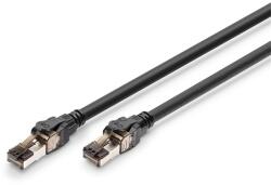 ASSMANN Cat. 8.1 S/FTP LSZH 0, 5m fekete patch kábel (DK-1843-005) - officedepot