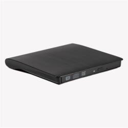 IRIS SLIM EXTERNAL külső DVD író, USB 3.0, Read/write: CD/VCD/DVD, tálcás, DVD-RW, fekete (IRIS SLIM EXTERNAL DVD ÍRÓ) - officedepot