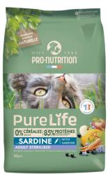Sopral Pro-Nutrition PureLife Cat Sterilized Sardine 8 kg Száraztáp