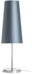 Rendl light studio R14054 NYC/CONNY asztali lámpa, dekoratív Monaco petróleumkék/ezüst PVC/nikkel (R14054)