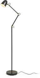 Rendl light studio R14190 DANNY állólámpa, olvasáshoz fekete sárgaréz (R14190)