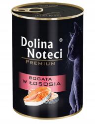Dolina Noteci prémium nedves macskaeledel konzerv 400g Lazac