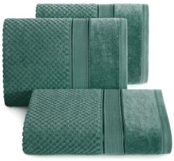Eurofirany Jessi velúr törölköző Sötétzöld 50x90 cm (370850)