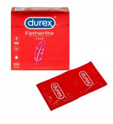 Durex Fetherlite Thin vékony extra nedves óvszerek 3 db (Durex)