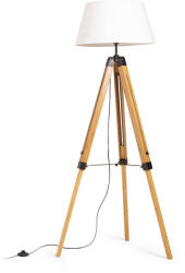 Rendl light studio R14500 ALVIS/AMBITUS állólámpa, dekoratív fehér bambusz/fekete (R14500)