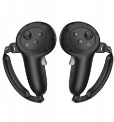 Vortex Virtual Reality Szilikon kontroller tok+tartó Meta Quest 3S készülékhez, 3 Fekete (VVR.SIL.CONTRL.COVER.SET.BLK.QUEST3.2023)