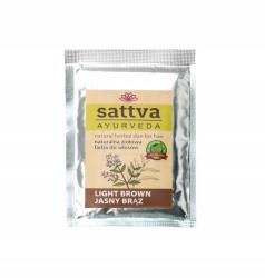 SATTVA Henna Világos barna hajfesték Sattva, 10 g