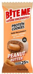 B! TE ME Bite Me Protein Cookies Peanut Butter bio protein szelet mogyoróvaj töltelékkel 2 x 20 g (40 g)