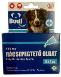 Bobi Star pipete antiparazitare pentru câini 10 buc