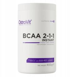 OstroVit Supreme Pure Bcaa 2-1-1 Instant 400 g Természetes aroma (5902232619744)
