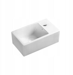 Laveo Mosdókagyló Téglalap Alakú 35x21 Csaplyukkal Fehér Laveo (VUK_6135)
