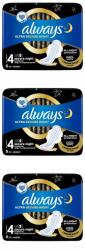 Always Ultra Secure Night egészségügyi betét 3x6db (8001841733050)