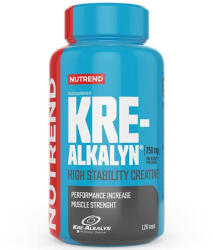 Nutrend Kre-Alkalyn 750mg 120cap Izomtömeg Teljesítmény Stabil Kreatin (1000024792)