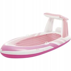 Intex Felfújható nyugágy Intex 57804 Pink Paradise Boat Float 244x119x97cm (INT57804)