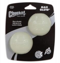 Chuckit! Chuckit! Max Glow Ball kutyalabda 2PAK Medium (33067)