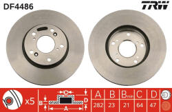 TRW Disc frana fata TRW DF4486