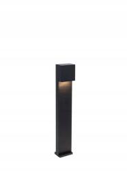 LUTEC Gemini Xf LED-es kerti lámpa fekete IP54 800lm Lutec (LUTEC7104002012)