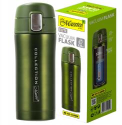 Maestro Elegáns Robusztus Termosz Bögre Kulacs Kávé Tea Acél 320ml (MR-1641-32-Green)