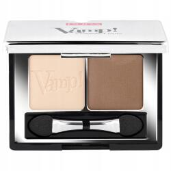 PUPA szemhéjpúder Milano Vamp! Compact Duo 005 Milk Chocolate 2, 2 g (8011607237999)