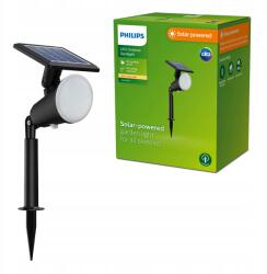 Philips Kerti Lámpa Napelemes Beszúrható Led Reflektor 1.4W 150lm Fekete Philips (269132 Lampka Zewnętrzna)