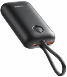 SWISSTEN Voltbox Power Bank 35W 10000 mAh Integrált Kábelekkel (8595217490550)