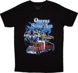 Queens Of The Stone Age Wolf Skyline Black M Ing (QOTSATS37MB02)