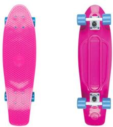 Fish Skateboards Műanyag gördeszka Big Fish 27" rózsaszín/fehér/kék