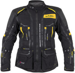 W-Tec Motoros kabát W-TEC Aircross fekete-arany 4XL (21077-4XL-3)