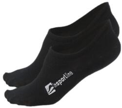 inSPORTline Antibakteriális bambusz titokzokni 3 pár inSPORTline Silvatic Noshow AG+, kényelmes, rugalmas, antibakteriális, hőszabályozás 35-38 fekete (28601-3538-2)