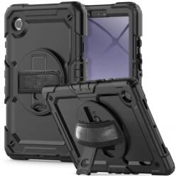  Carcasa 360 grade TECH-PROTECT Solid compatibila cu Samsung Galaxy Tab A11 8.7 inch Black