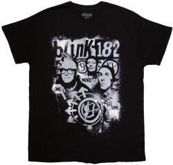 Blink-182 Ing One More Time Spray Paint Unisex Black L (BLINKTS22MB03)