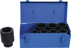BGS technic Légkulcsfej készlet 1" 8 db-os 27-50 mm 6 lap hosszú - BGS (9-5500)