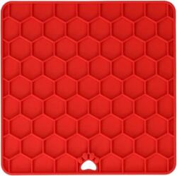 Holland Animal Care - Fun & Relax Lick Mat (Piros; 23 x 19 cm)