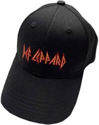 Def Leppard Text Logo Sapka Black UNI (DEFLCAP02B)