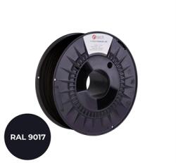 Compatible Filament C-TECH PREMIUM LINE, TPU 90A, flexibil, negru transport, RAL9017, 1.75mm, 1kg 3DF-P-TPU90A-1.75-90