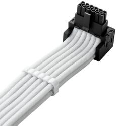 CableMod C-Series Pro csatlakozókábel - B változat, 90°, 16-tűs 3x 8-tűs PCIe-re, fehér (CM-PCSR-16P3-RBN60KW-5PW-R-SS)