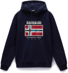 Napapijri B-Dorees kapucnis férfi pulóver L kék
