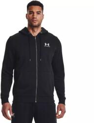 Under Armour Essential Fleece Full Zip Hood férfi edzőfelső melegítőfelső XS fekete