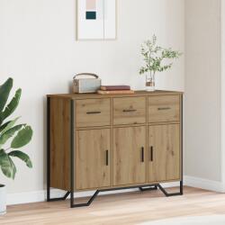 vidaXL Sideboard Artisan Oak 97x32, 5x74, 5 cm Szerelt Fa (868777)
