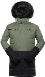 ALPINE PRO Modern férfi téli kabát Alpine Pro 4XL - meleg és lélegző zöld