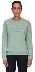 MAMMUT Core ML Crew Neck Logo női trekking pulóver XS zöld