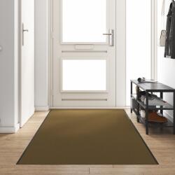 vidaXL Barna mosószőnyeg 120x350 cm (4100735)