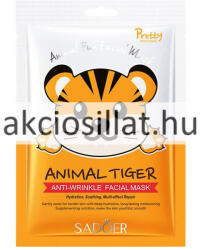 Sadoer Animal Fun Tiger Mask Hidratáló Fátyolmaszk 25g