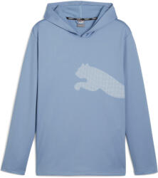 PUMA Férfi Train egész napos Big Cat kapucnis pulóver XL kék