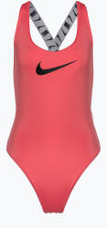 Nike Logo Tape női egyrészes fürdőruha S narancssárga