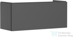 Hansgrohe XILESA E 118x47 cm-es 1 fiókos szekrény, matt palaszürke 54263760 (54263760)