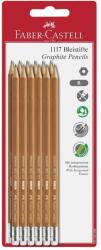 Faber-Castell B grafit ceruza radírral szett, 12 db-os (100-102-378)