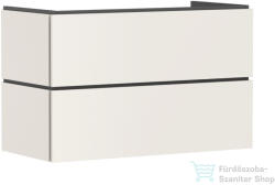 Hansgrohe XILESA E 98x47 cm-es 2 fiókos szekrény push-open fiókokkal, matt homok 54297780 (54297780)